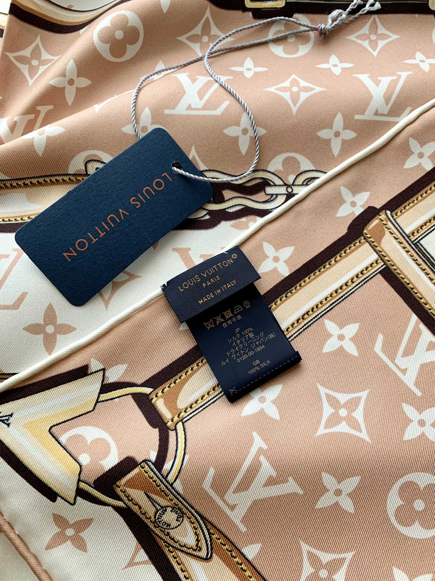 Ultimate Monogram 90 scarf reinterprets Louis Vuitton's classic 7