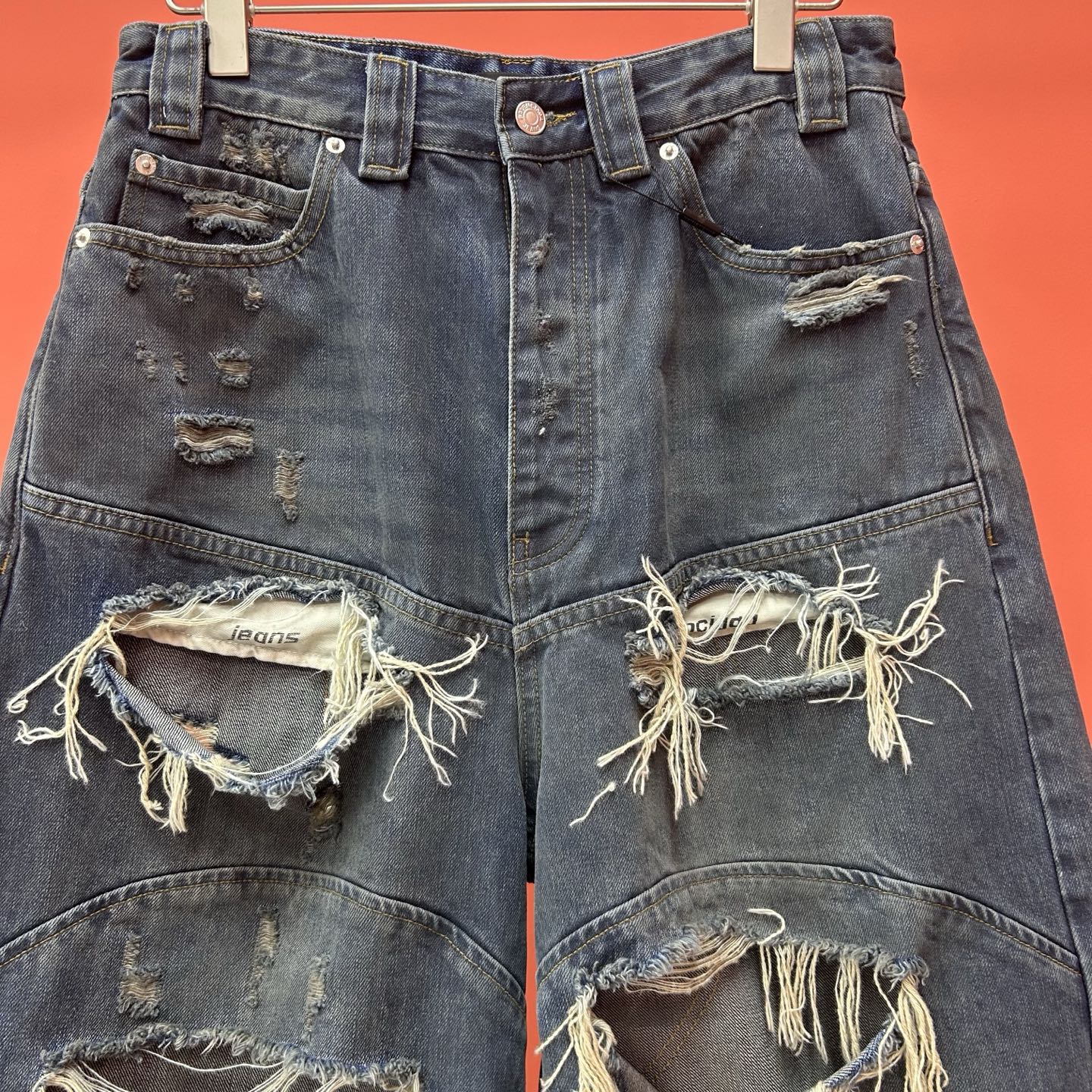 Distressed Denim Shorts - High Summer Collection - Loose Fit 3 i1749024319799 6483 0 1