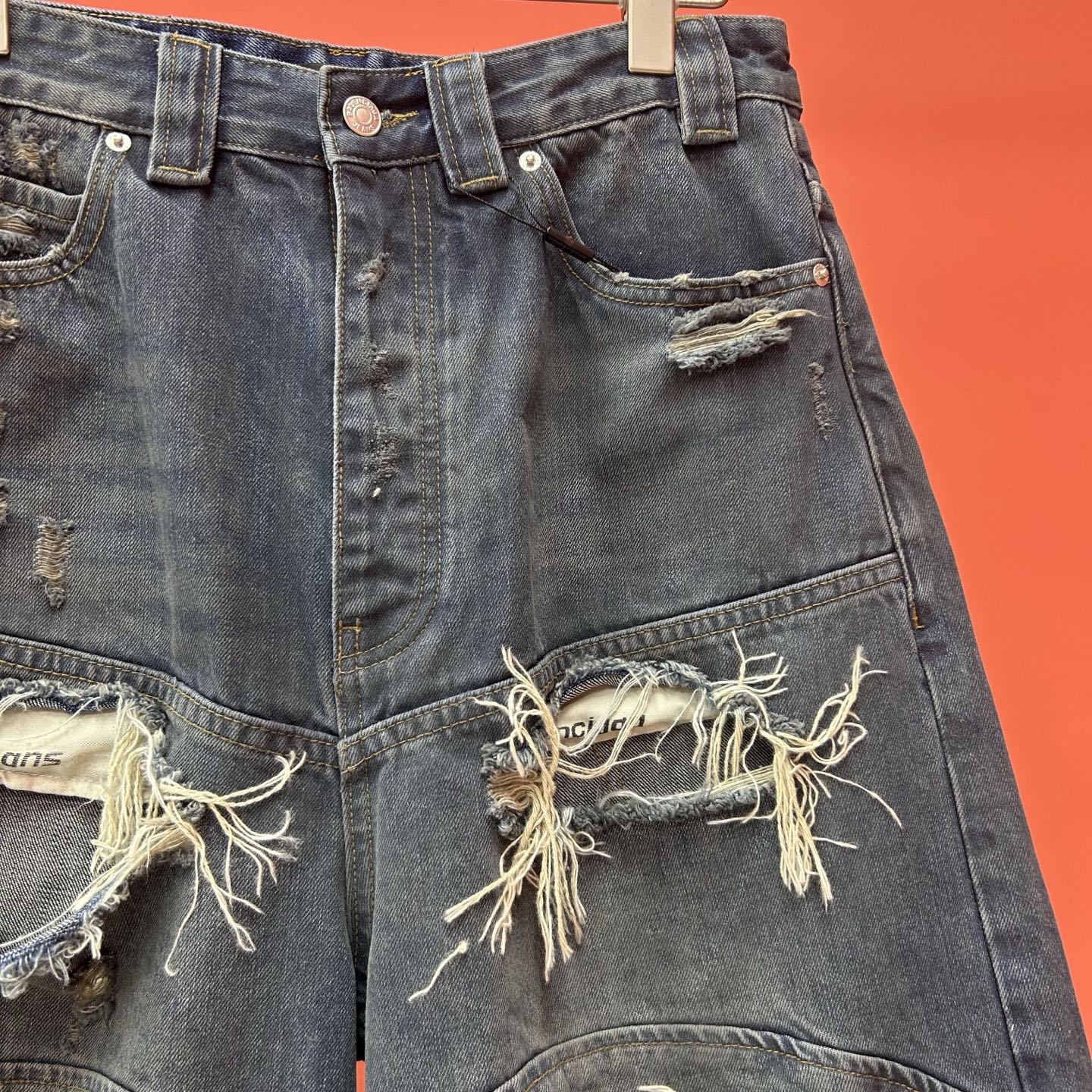Distressed Denim Shorts - High Summer Collection - Loose Fit 5 i1749024319821 5058 0 3