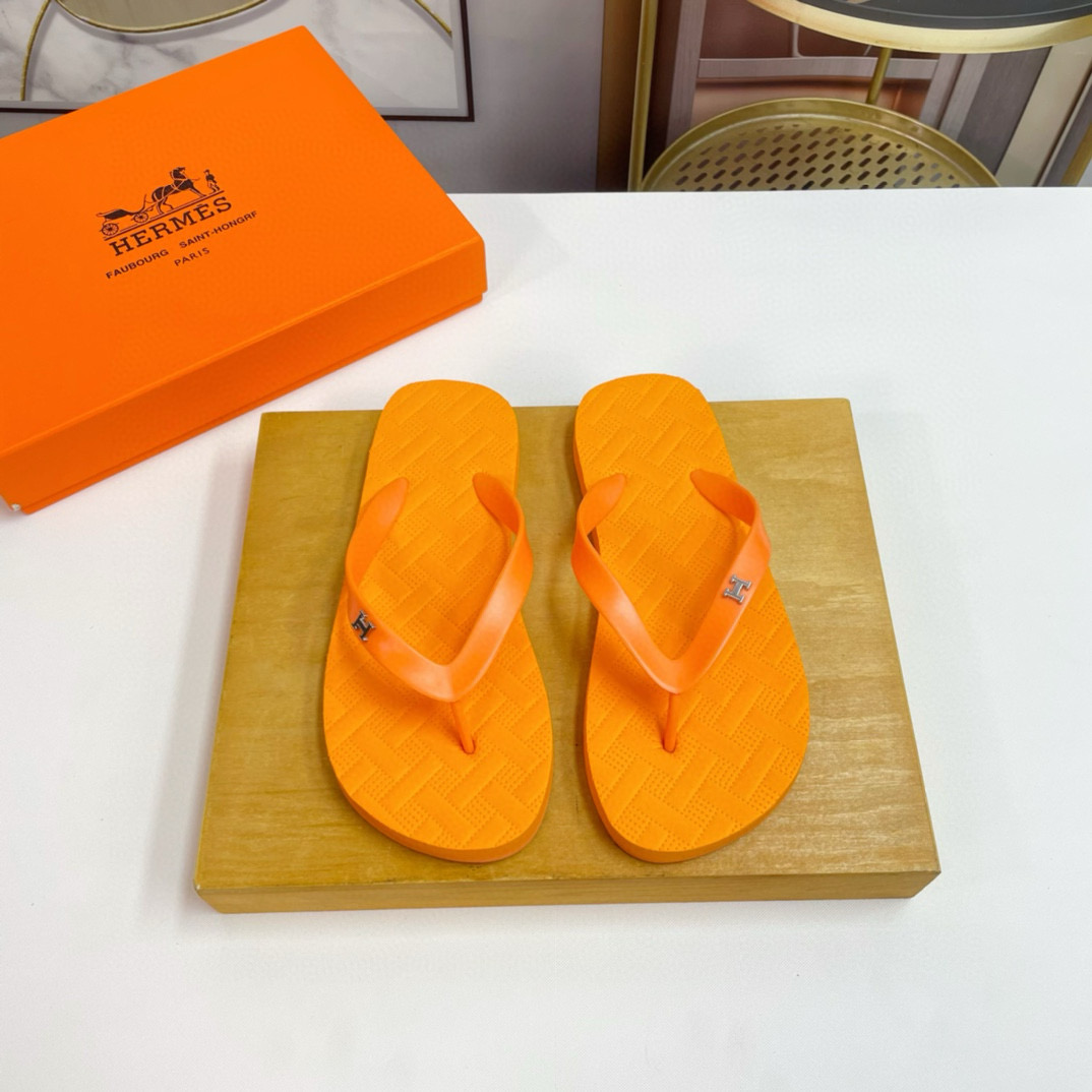 NO:280654,Factory Price: Product trademark Hermes slippers*