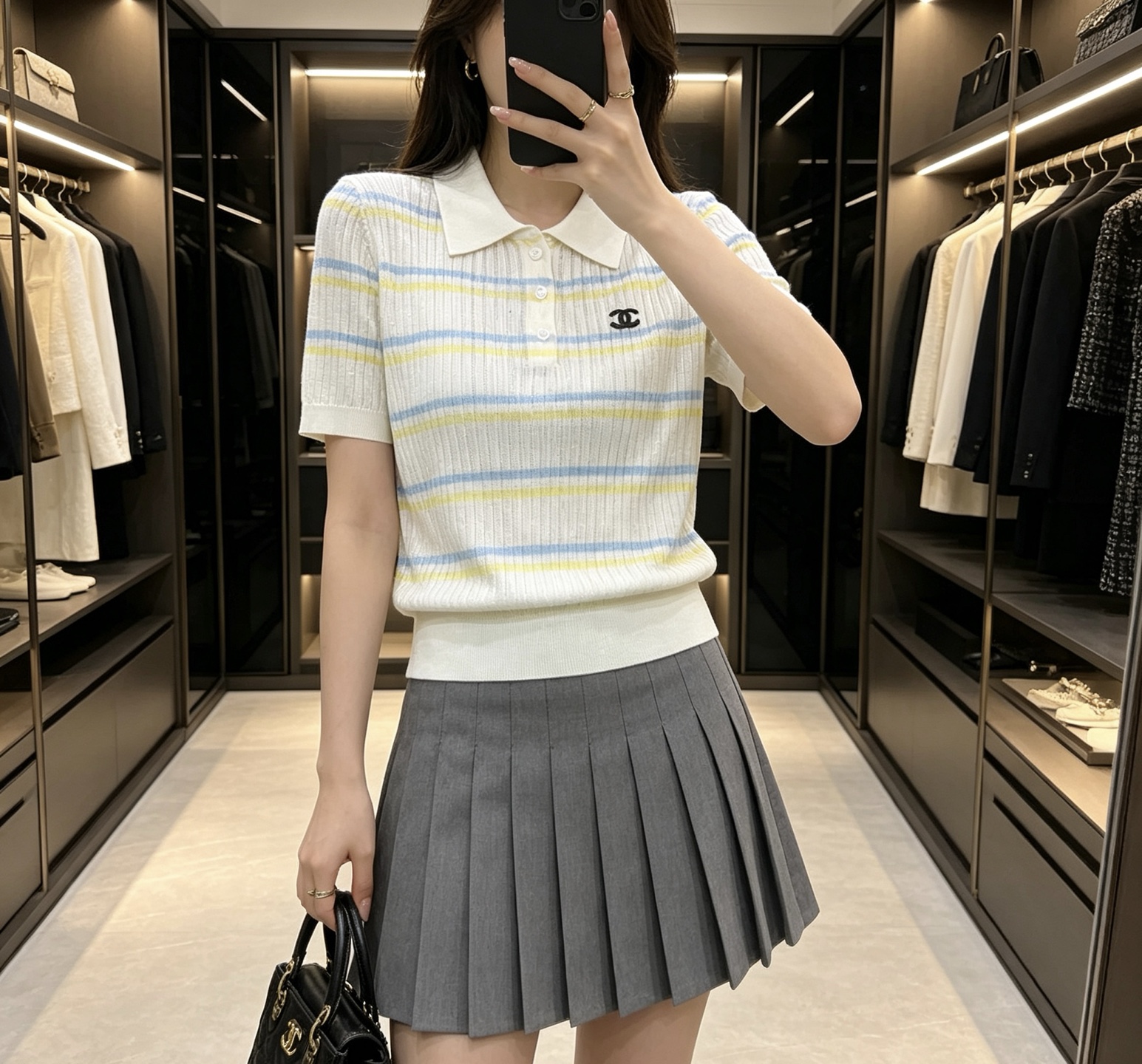 香奈儿 Chanel 高级成衣风衣外套及大衣服装 #180CBE20 2