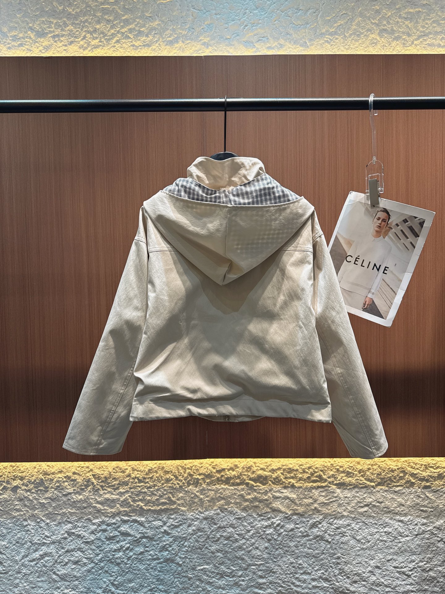✨✨✨Acne✨✨✨2025秋冬新款 【工装风拼接短款外套】两款配色，米白清新雅致，藏蓝沉稳大气。立领设