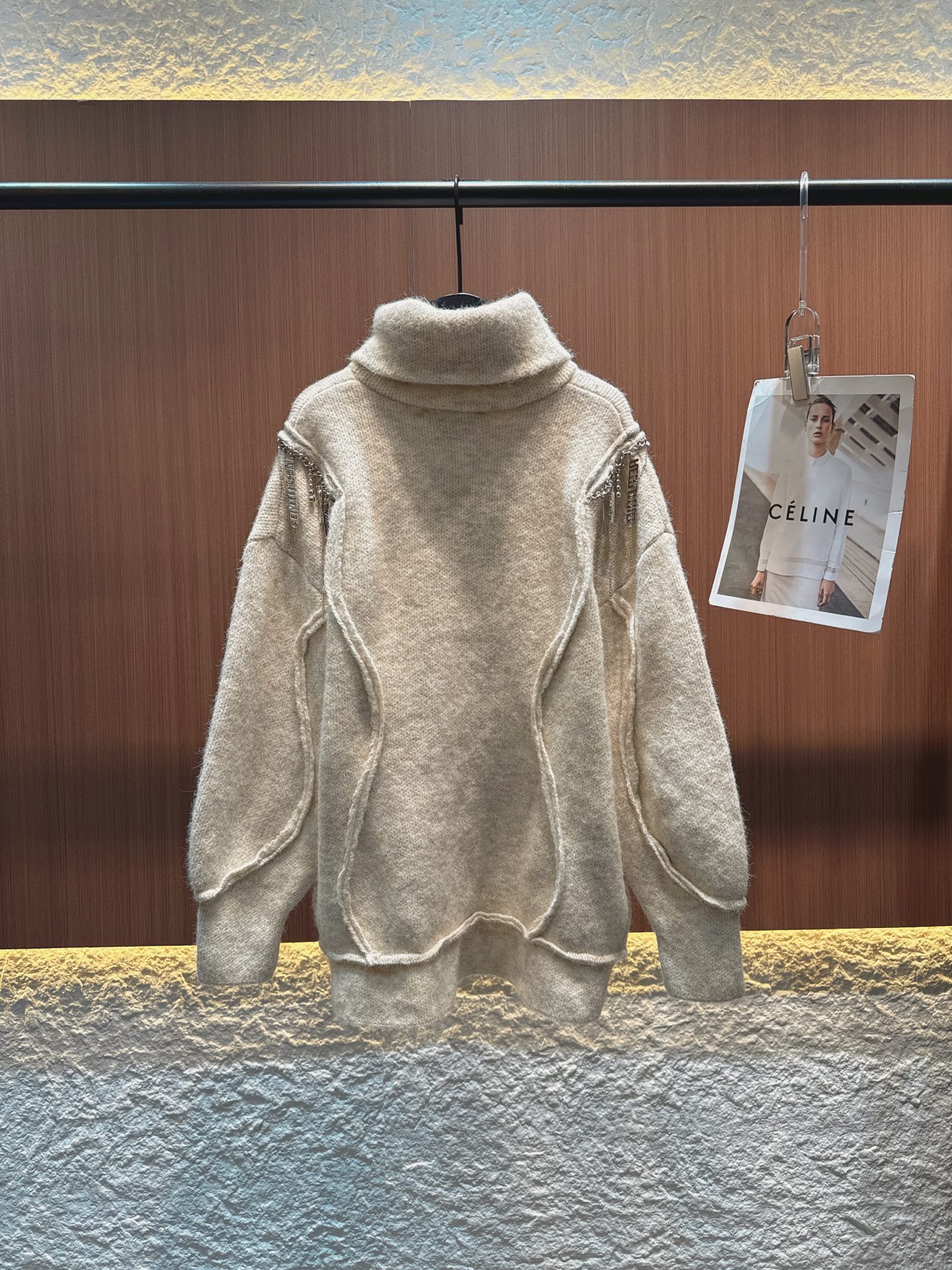 ✨✨✨SMFK✨✨✨2025秋冬新款 【70羊毛针织外套，定义冬日潮酷温暖】米白、浅灰、深灰三色可选，7