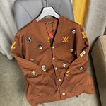 Louis Vuitton Clothing Cardigans Knit Sweater Sweatshirts Embroidery Unisex Knitting Fall Collection