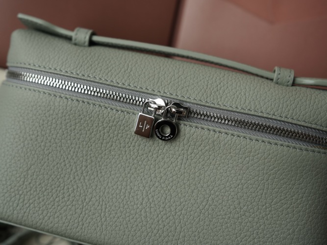 Loro Piana Extra Pocket L19 Clutch in Hammered Imported Calfskin Leather 1 Loro Piana Extra Pocket L19 Clutch in Hammered Imported Calfskin Leather