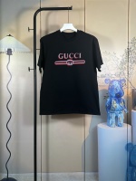 P99.00rGUCCI 2024 spring and summer classic printed round neck short-sleeved T-shirt uses 260g double yarn cotton. The clothes are thick and make the overall high breathability and softness. High-version, complete with three standards! Men and women's styler Color: White Blackrr-Size: S M L XL 1 P99.00rGUCCI 2024 spring and summer classic printed round neck short-sleeved T-shirt uses 260g double yarn cotton. The clothes are thick and make the overall high breathability and softness. High-version, complete with three standards! Men and women’s styler Color: White Blackrr-Size: S M L XL