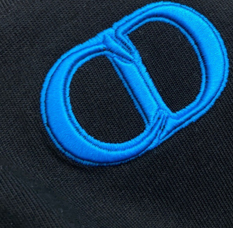 DIOR迪奥 刺绣款 2025秋冬新款松紧带直筒长裤 上身版型超赞 独家厚款定制面料休闲裤颜色:黑灰 灰