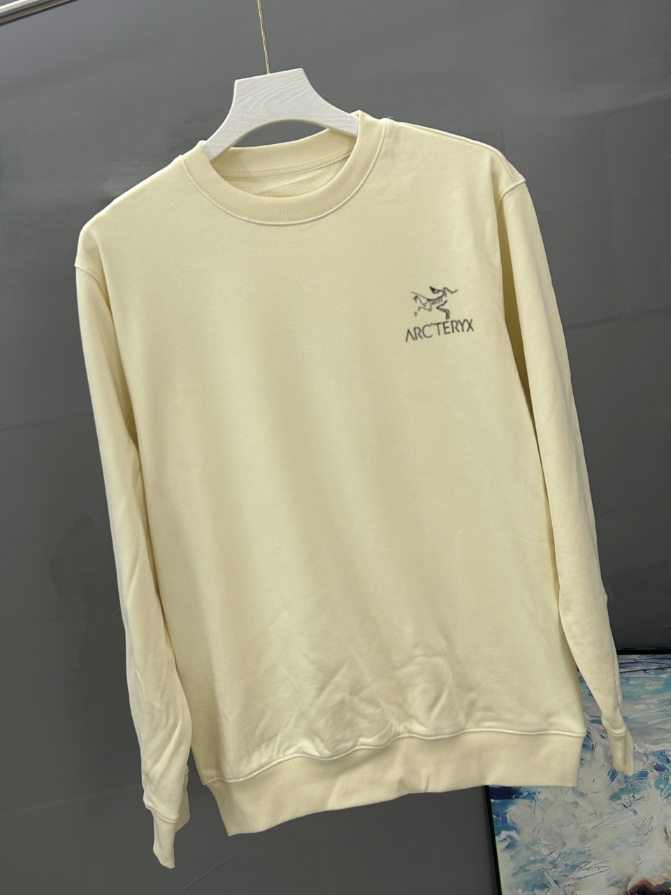 ARC`TERYX始祖鸟 2026秋冬季经典印花圆领卫衣长袖采用380G双股大卫衣 高版本，三标齐全！男
