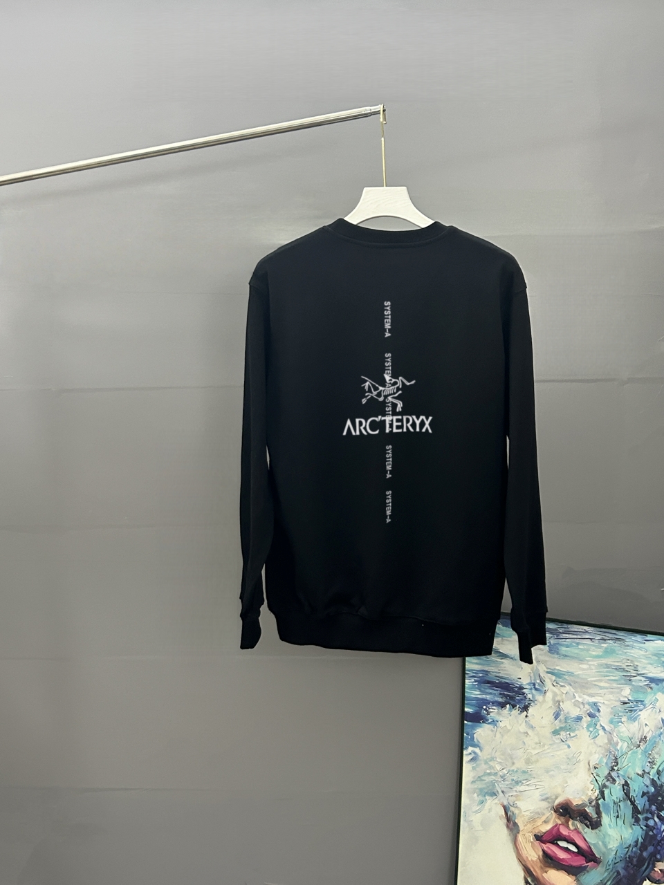 ARC`TERYX始祖鸟 2026秋冬季经典印花圆领卫衣长袖采用380G双股大卫衣 高版本，三标齐全！男