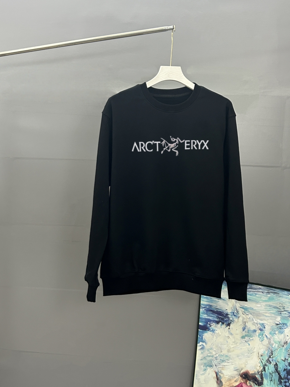 ARC`TERYX始祖鸟 2026秋冬季经典印花圆领卫衣长袖采用380G双股大卫衣 高版本，三标齐全！男
