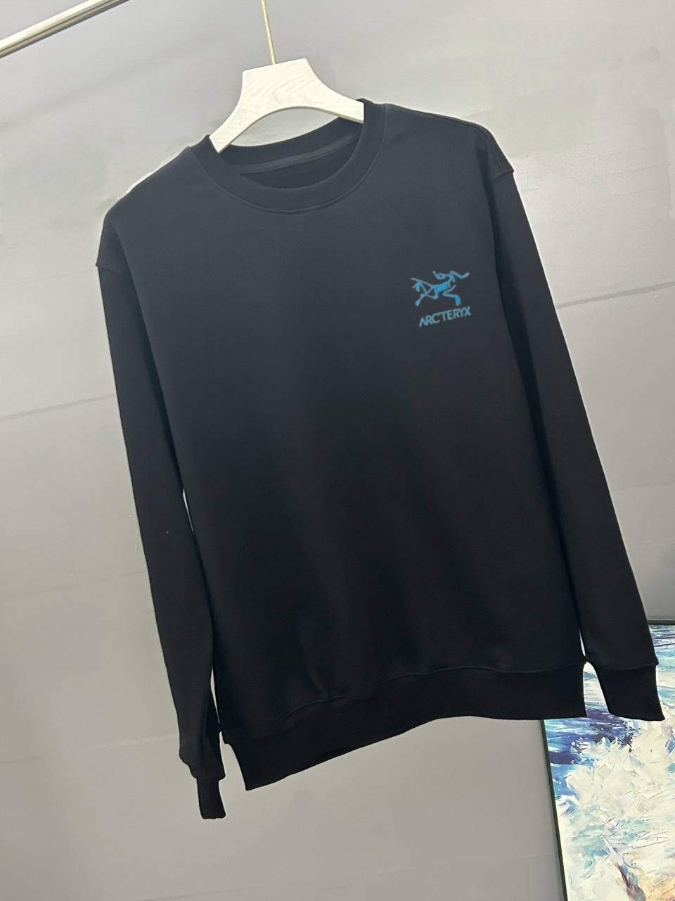 ARC`TERYX始祖鸟 2026秋冬季经典印花圆领卫衣长袖采用380G双股大卫衣 高版本，三标齐全！男