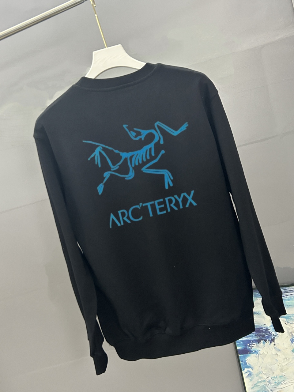 ARC`TERYX始祖鸟 2026秋冬季经典印花圆领卫衣长袖采用380G双股大卫衣 高版本，三标齐全！男