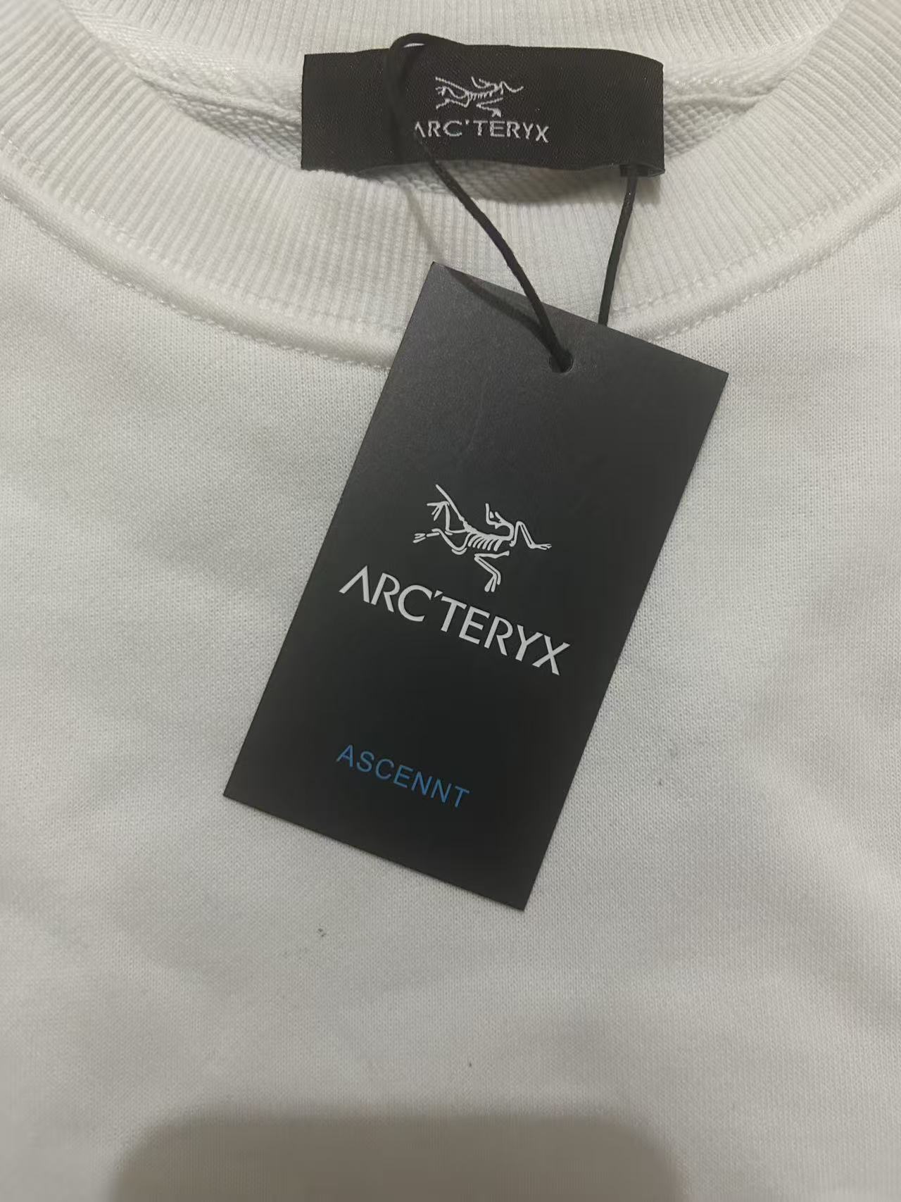 ARC`TERYX始祖鸟 刺绣款 2026秋冬季圆领卫衣长袖采用380G双股大卫衣 高版本，三标齐全！男