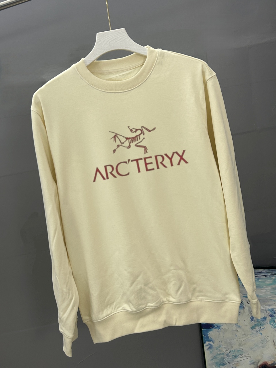 ARC`TERYX始祖鸟 厚板款 2026秋冬季圆领卫衣长袖采用380G双股大卫衣 高版本，三标齐全！男