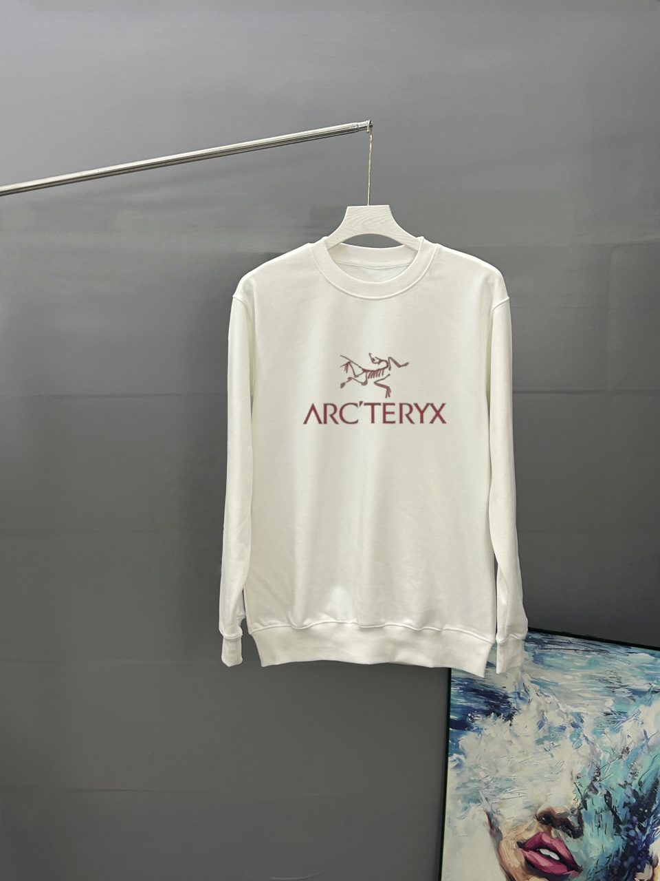 ARC`TERYX始祖鸟 厚板款 2026秋冬季圆领卫衣长袖采用380G双股大卫衣 高版本，三标齐全！男