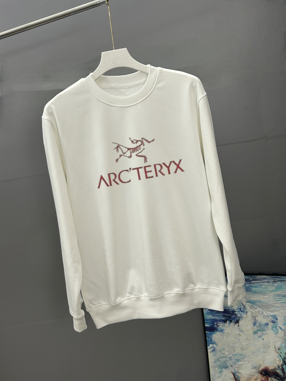 ARC`TERYX始祖鸟 厚板款 2026秋冬季圆领卫衣长袖采用380G双股大卫衣 高版本，三标齐全！男