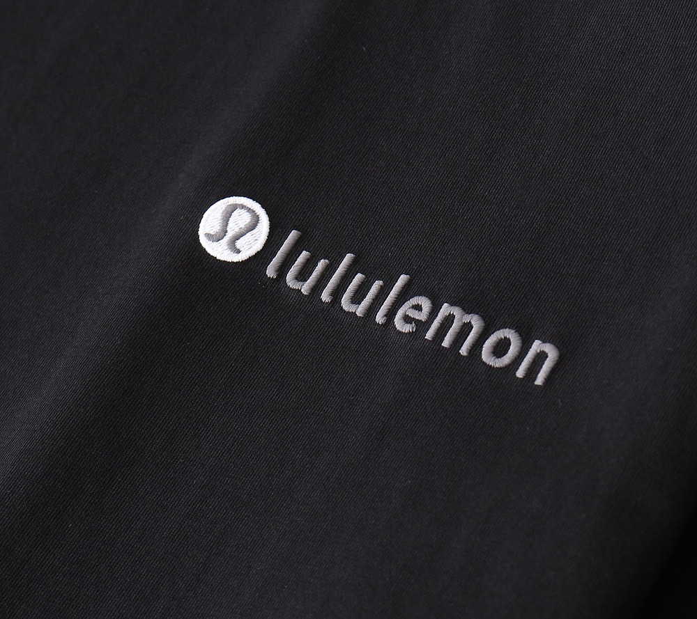lululemon露露 刺绣款 2025秋冬新款松紧带直筒长裤 上身版型超赞 独家厚款定制面料休闲裤颜色
