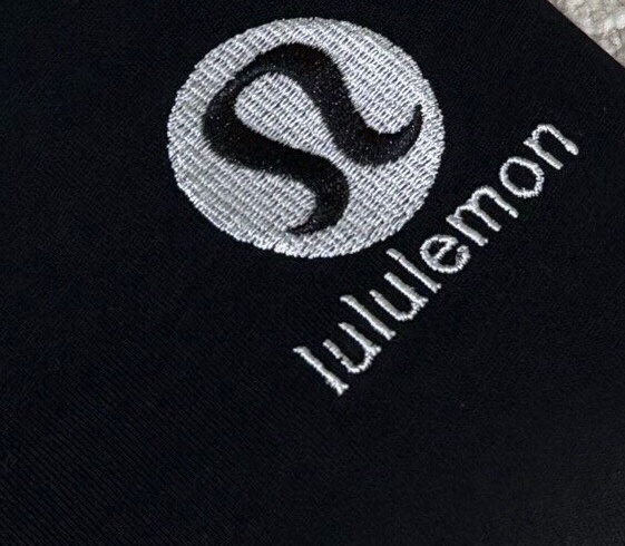 lululemon露露 刺绣款 2025秋冬新款松紧带直筒长裤 上身版型超赞 独家厚款定制面料休闲裤颜色