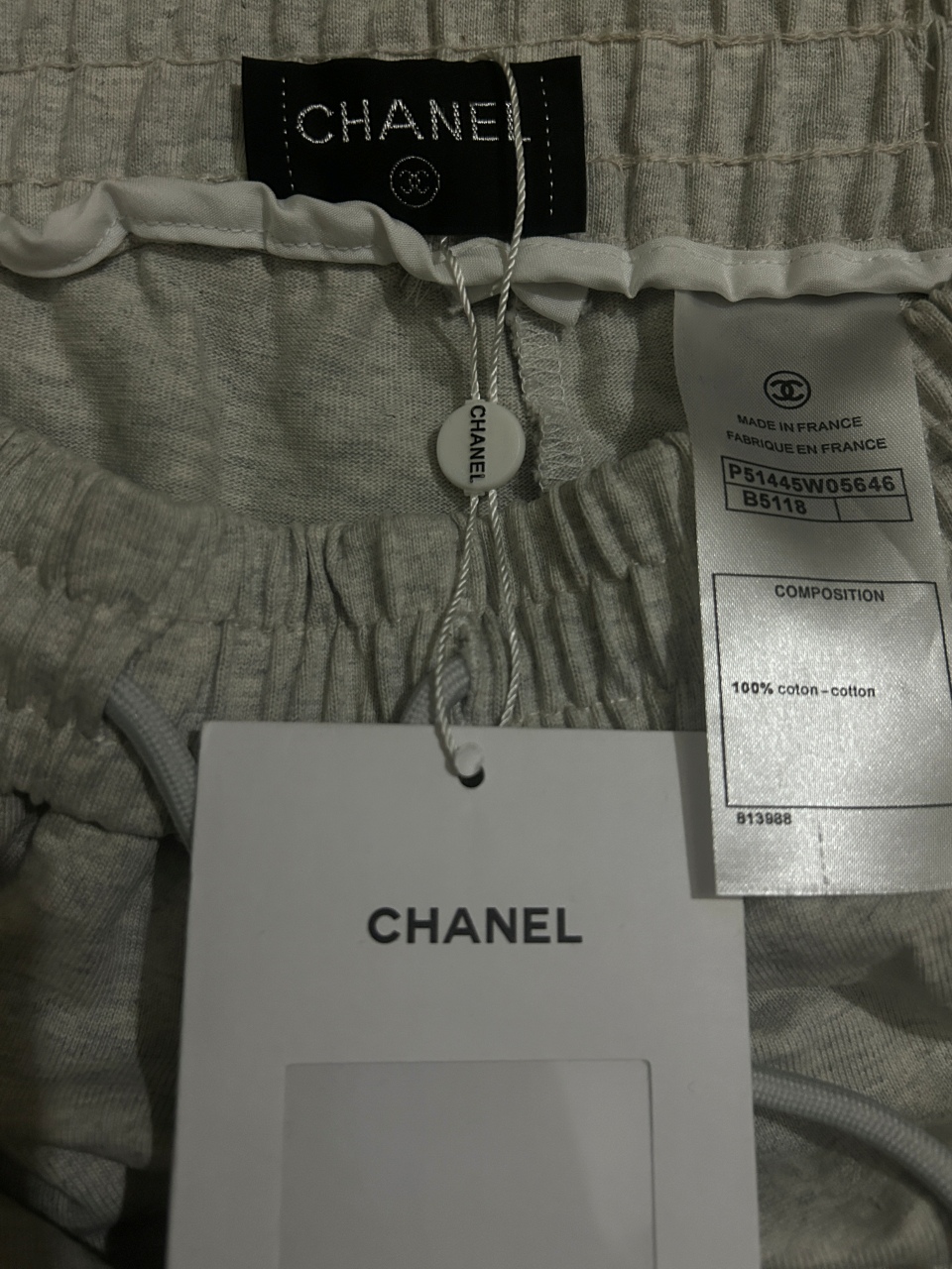 CHANEL 香奈儿 2025 刺绣款 2025秋冬新款松紧带直筒长裤 上身版型超赞 独家厚款定制面料休