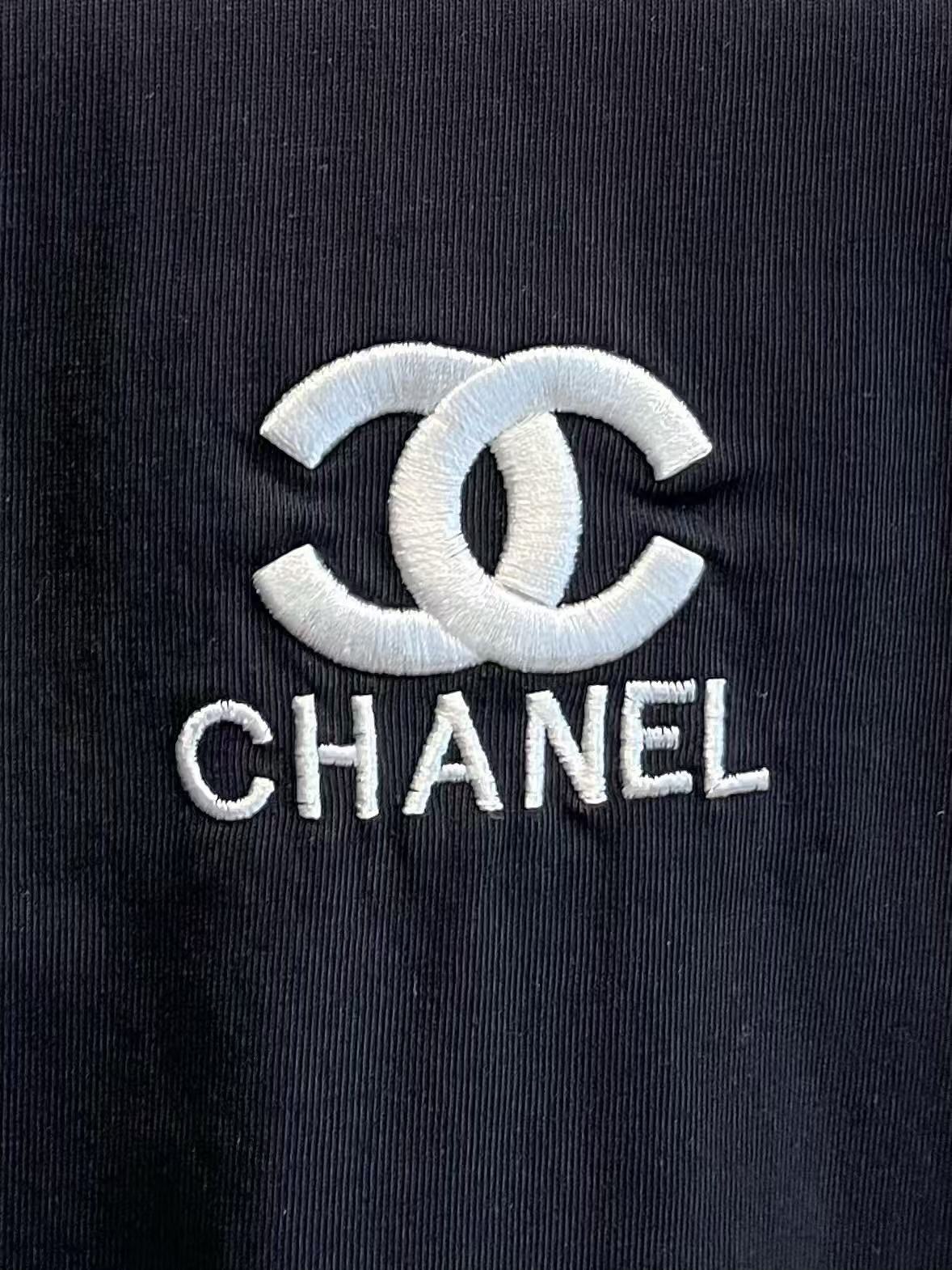CHANEL 香奈儿 2025 刺绣款 2025秋冬新款松紧带直筒长裤 上身版型超赞 独家厚款定制面料休