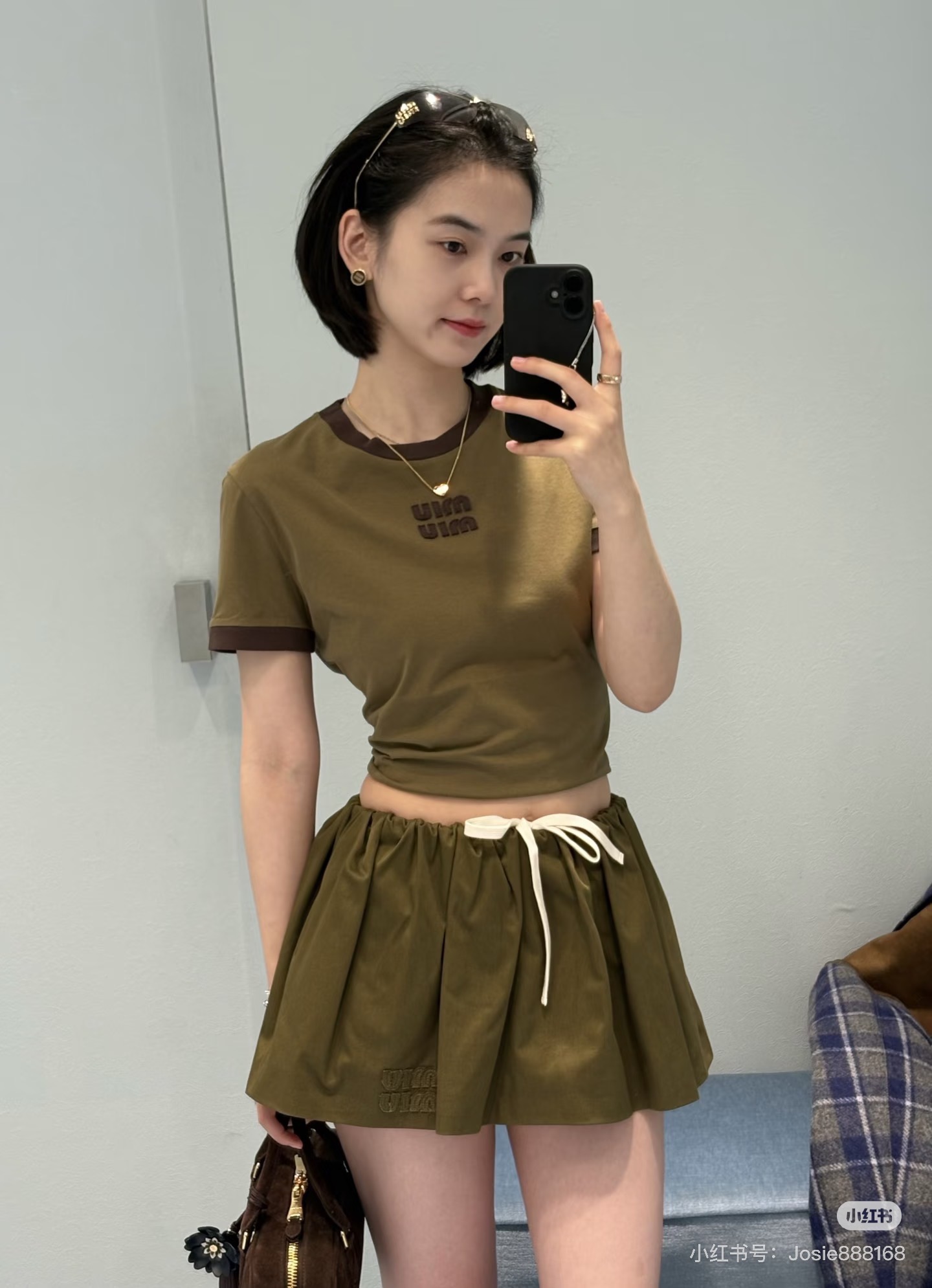 NO:775879,Model pictures, Miu Miu-clothing,19860909模特图,缪缪-服装,,Women's clothing
