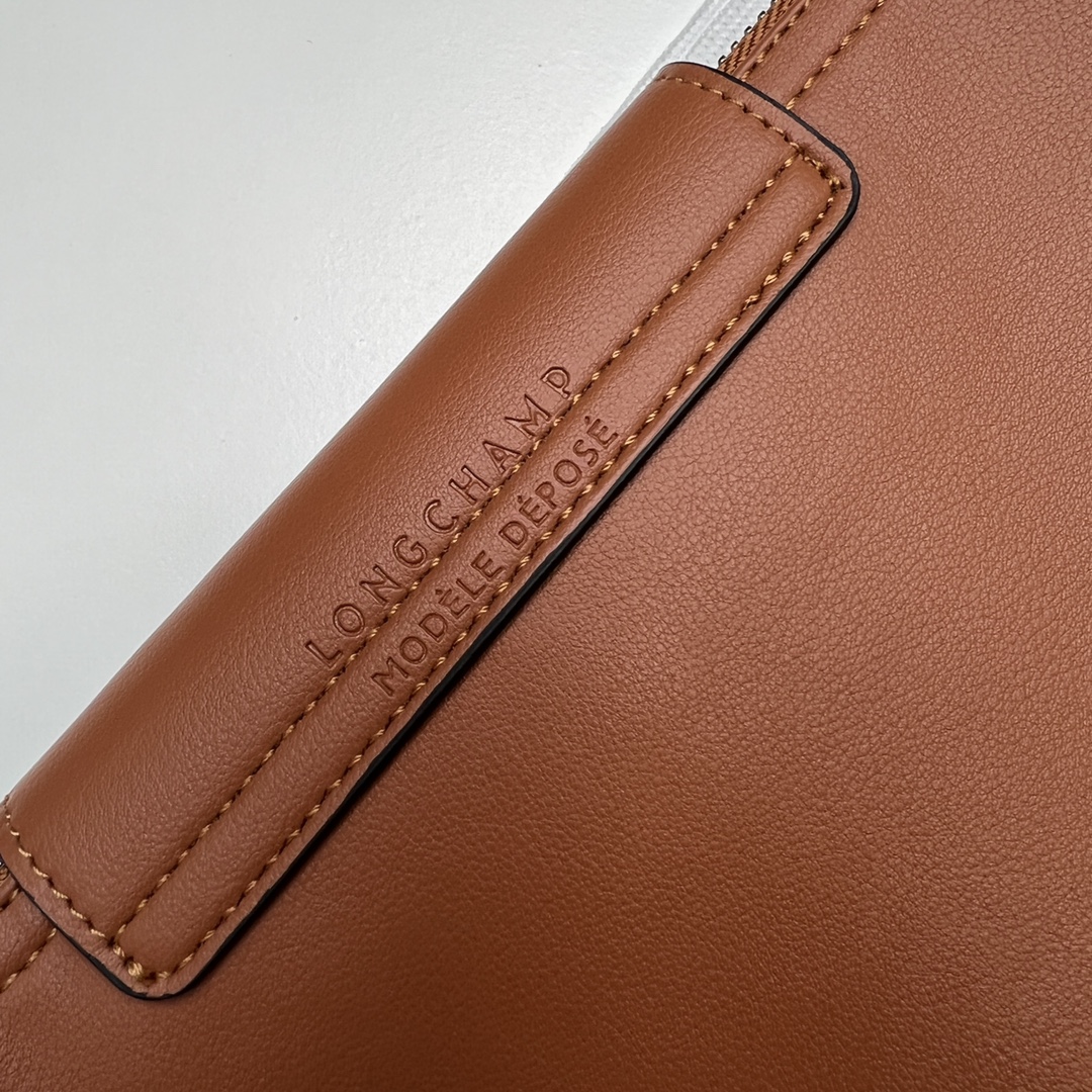 Longchamp 棕色 实物真的很软