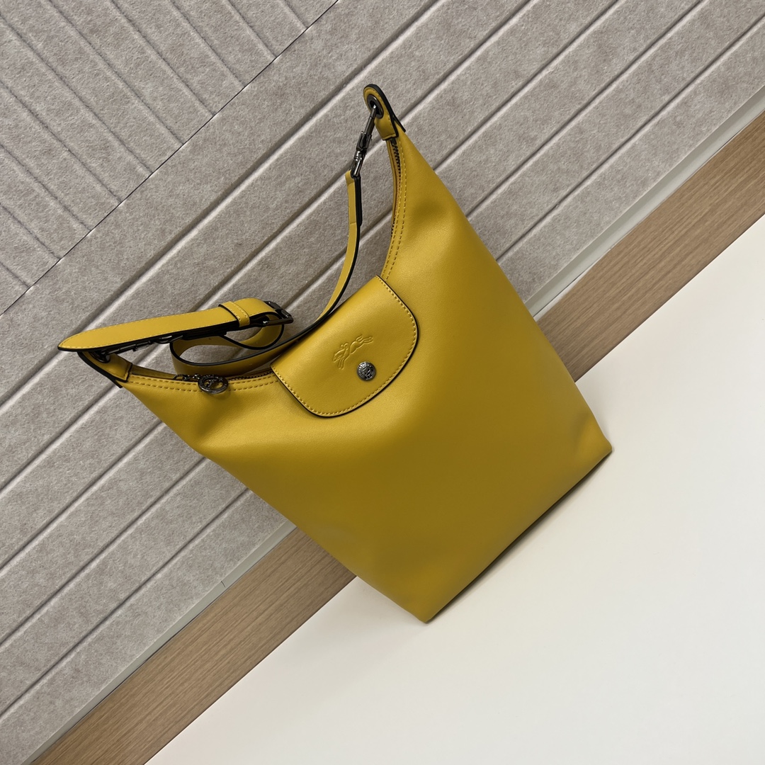 Longchamp Lemon yellow five colors spot