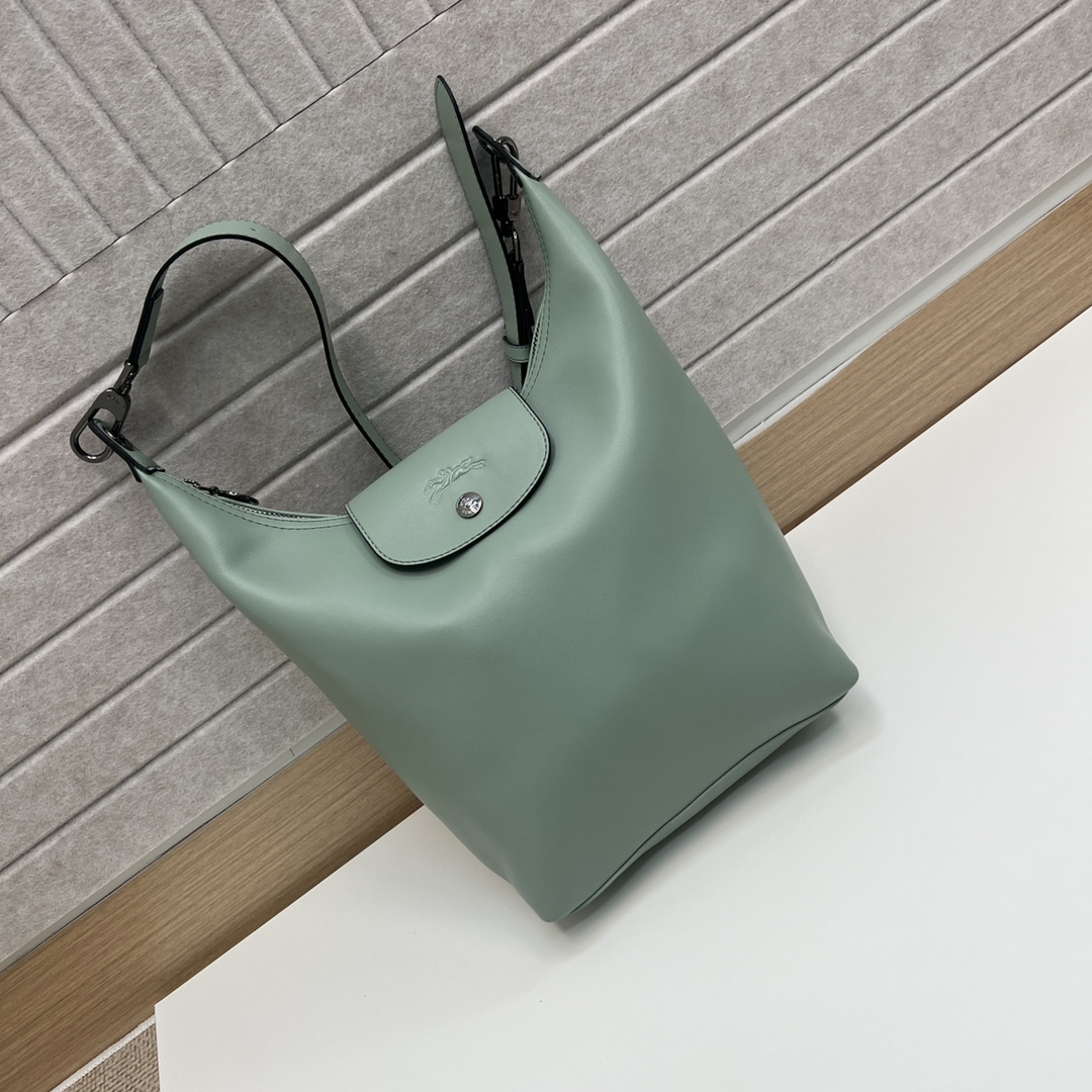 Longchamp Hulan green five colors spot
