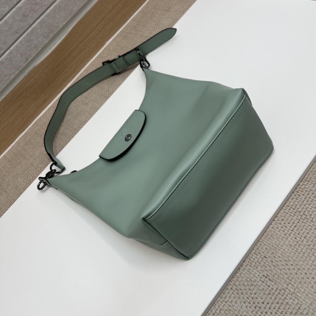 Longchamp Hulan green five colors spot