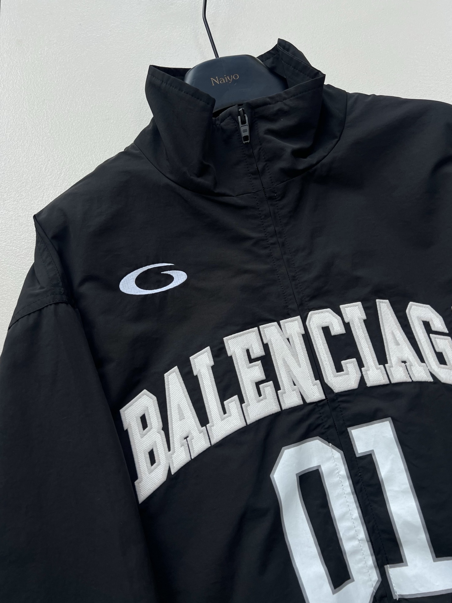 Balenciagaa Basketball Jacket Lightweight Windbreaker with Embroidered Details 3 i1739692652063 6293 0 1