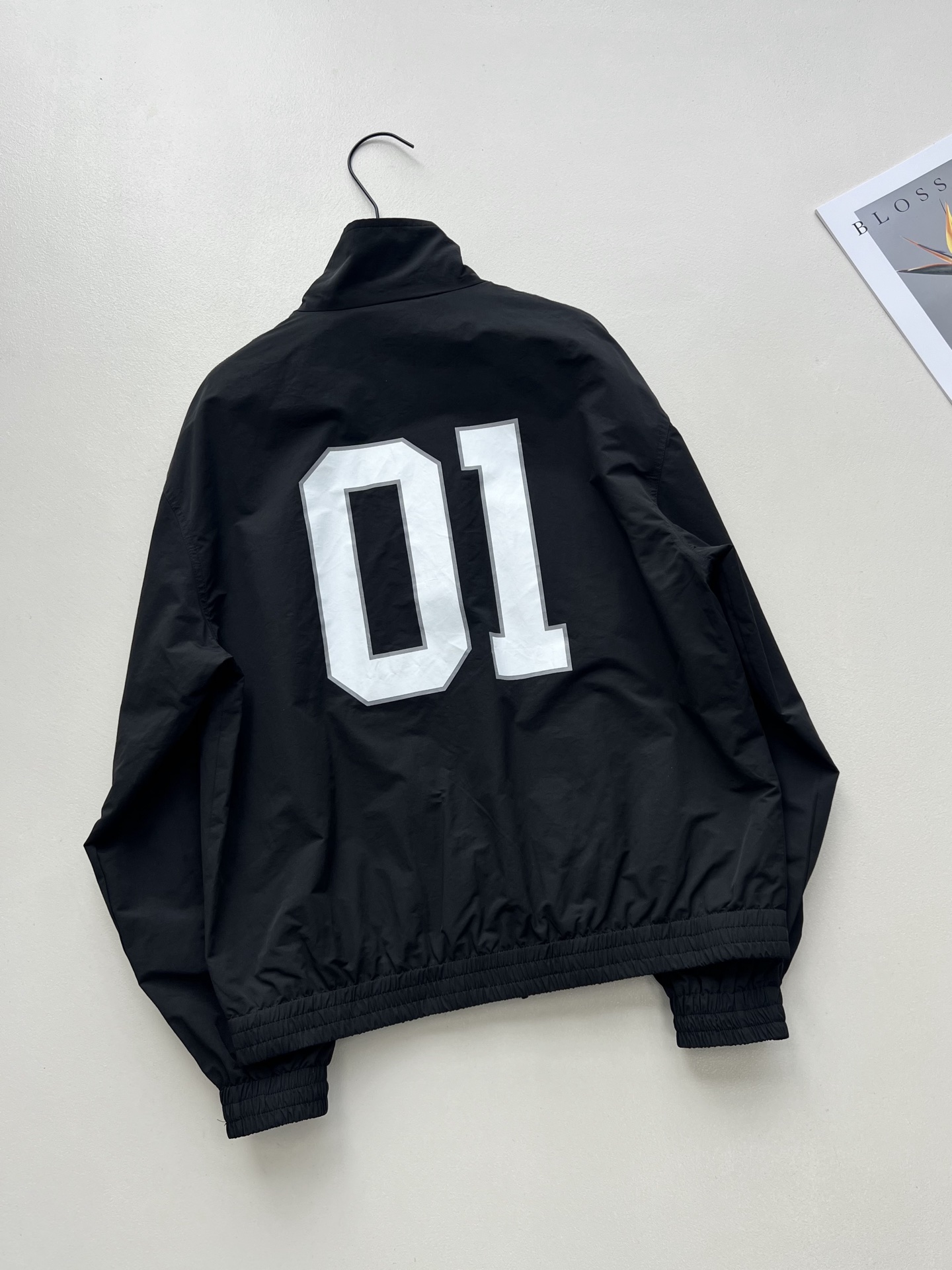 Balenciagaa Basketball Jacket Lightweight Windbreaker with Embroidered Details 5 i1739692652125 4877 0 3
