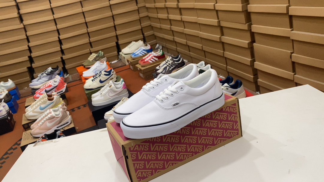 Vans Scarpe Canvas Bianco Tela Top bassi