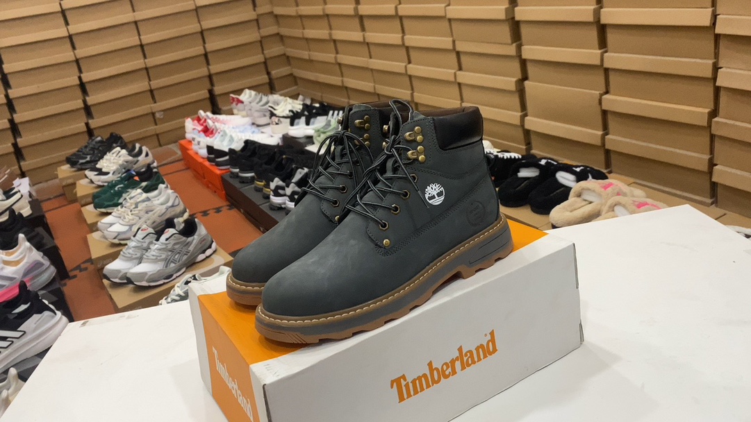 Timberland Stivali Martin Giallo Cuoio genuino Top alti