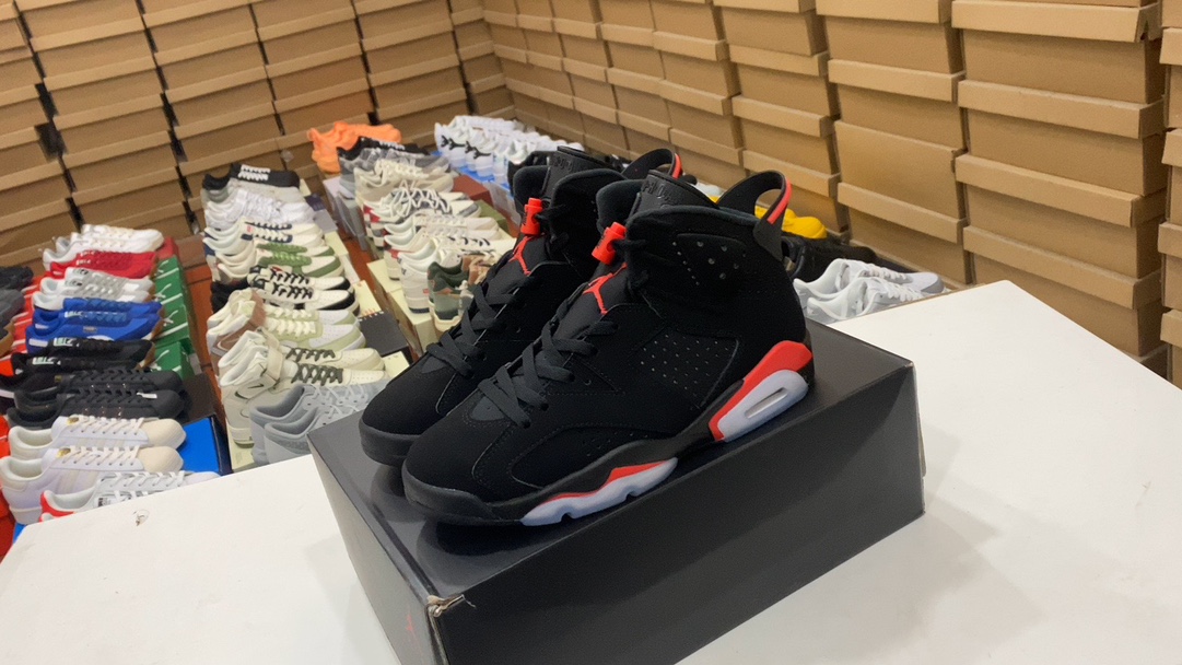 I410 Jordan Ir Jordan 6 Relacione Retro Infrared 2019 Jordan AJ6 Generation Retro Leisure Cultural Basketball Shoes «Black Red and Black» Negro «Black and Red Air Jordan 6» Black Infrared «con muchos detalles de Loyal a OG en el primer año de OG, negro y negro, negro y negro, negro y negro, negro y negro, negro y negro, negro y rojo. Red rojo y rojo.