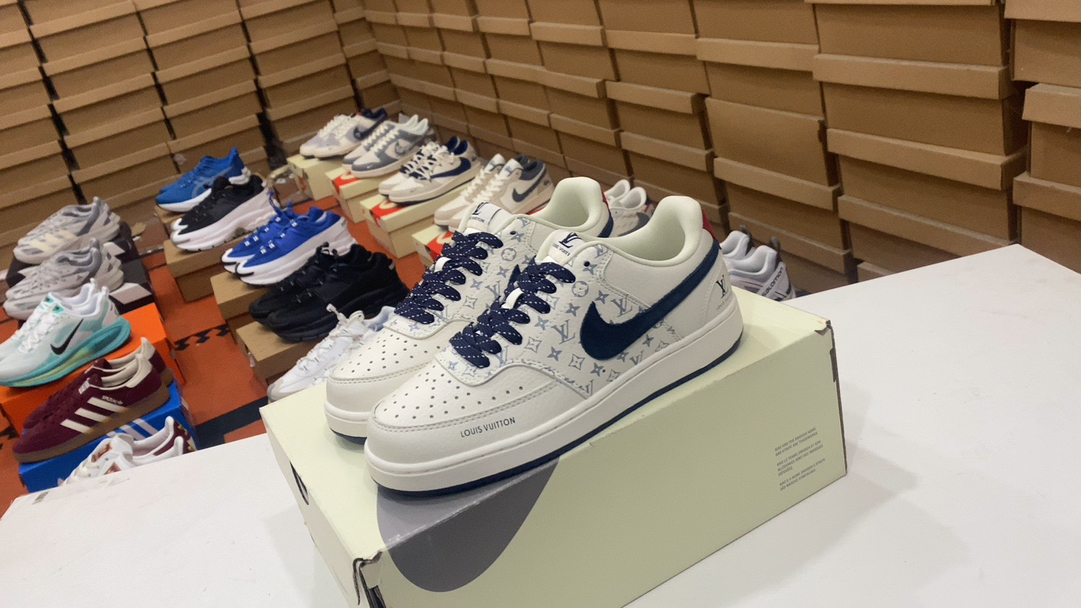 💰130 Nike Court Vision Low X Louis Vuitton PrescYopia White-Brown Low-Top versátiles de zapatos deportivos casuales versátiles, diseño clásico y duradero tiene en cuenta la sensación cómoda de los pies y el estilo sobresaliente, interpretando el ingenioso trabajo, el apoyo estructural y el ajuste combinado con baloncesto retro Diseño, Suju Número de estilo All-Star fuera del sitio: 36 37 38 39 40 41 42 43 44 45 Artículo No. FD5188-222#18337535234082