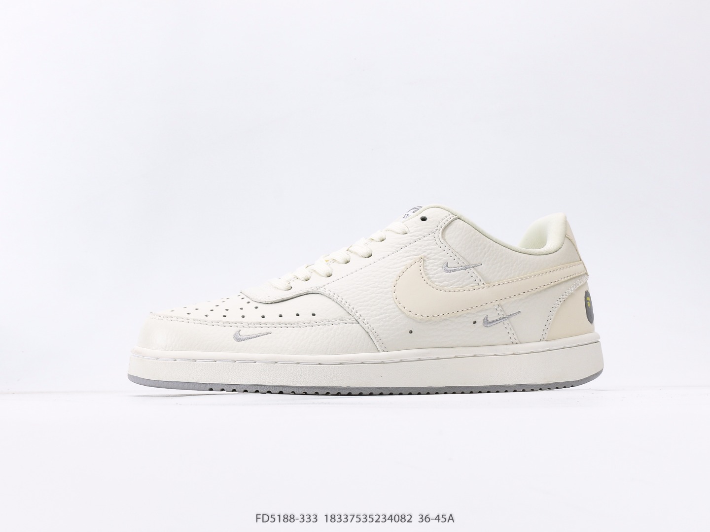 💰130 Nike Court Vision Low X Louis Vuitton PrescYopia White-Brown Low-Top versátiles de zapatos deportivos casuales versátiles, diseño clásico y duradero tiene en cuenta la sensación cómoda de los pies y el estilo sobresaliente, interpretando el ingenioso trabajo, el apoyo estructural y el ajuste combinado con baloncesto retro Diseño, Suju Número de estilo All-Star fuera del sitio: 36 37 38 39 40 41 42 43 44 45 Artículo No. FD5188-333#18337535234082