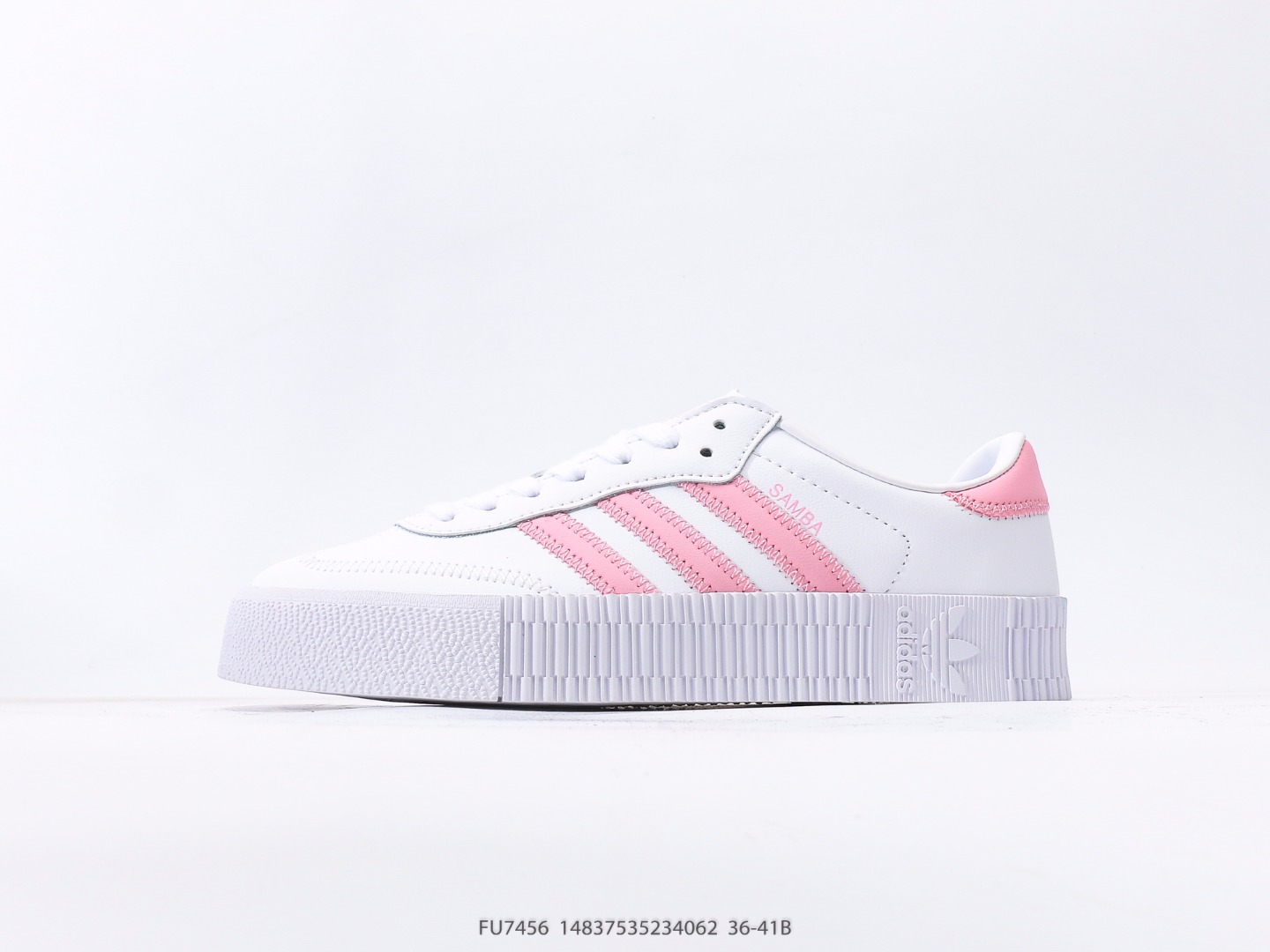 💰120 Adidas Adidas Clover Originals Samba Rose W Samba Serie versátil Zapato Classic Board Zapatos Yang Tongmi Low-Show-Bottom Board Shoes Adidas Sambarose Proviene del tamaño de la serie Samba: 36 37⅓ 38 38 38⅔ 39⅓ 40 41 Número de artículo: FU7456#14837535234062