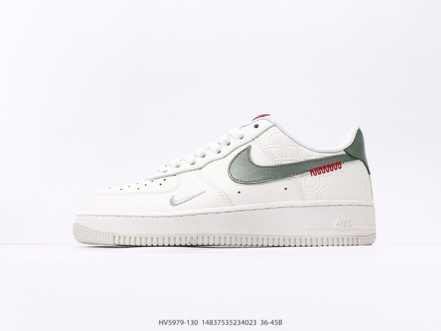 💰150 Nike Air Force 1’07 Lowyear of the Snake Air Force One Bajo Classic All-Match Casual Sports Shops «Vino de cuero de cuero Vino Verde Rojo Año de la serpiente» Tamaño: 36 36.5 37.5 38 38.5 39 40 40.5 41 42 42.5 43 43 44 44.5 45 Número de artículo: HV5979-130#14837535234023