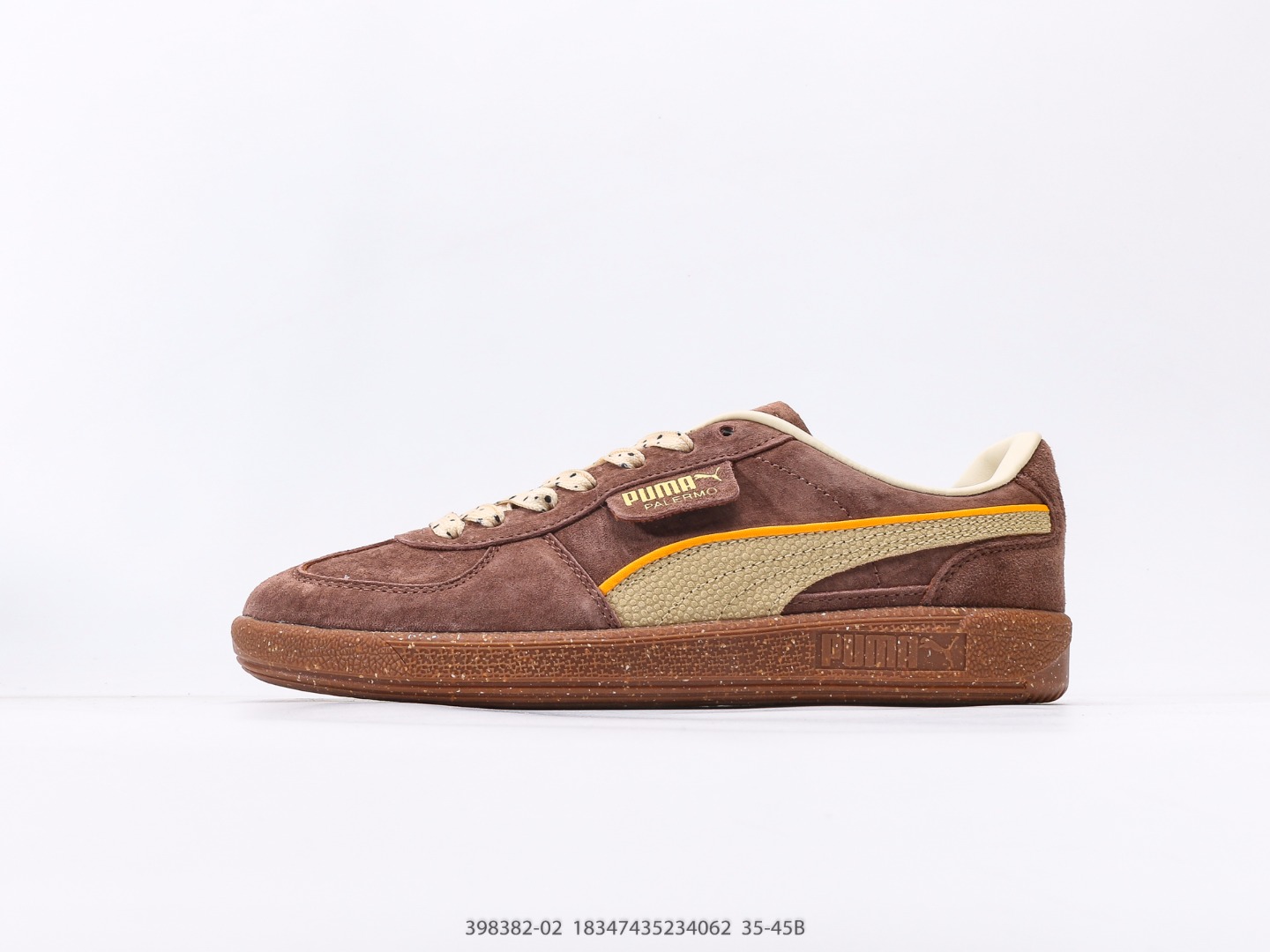 💰120 Puma Palermo cannoli Puma Palermo Cannoli Anti-Slip, resistente al desgaste, bajo, la base de los ojos del zapato desierto y la protuberancia de los pies están hechos de material de pigbra para soportar el trabajo de paso al pisotear. puede garantizar la transpiración como una taza de succión.