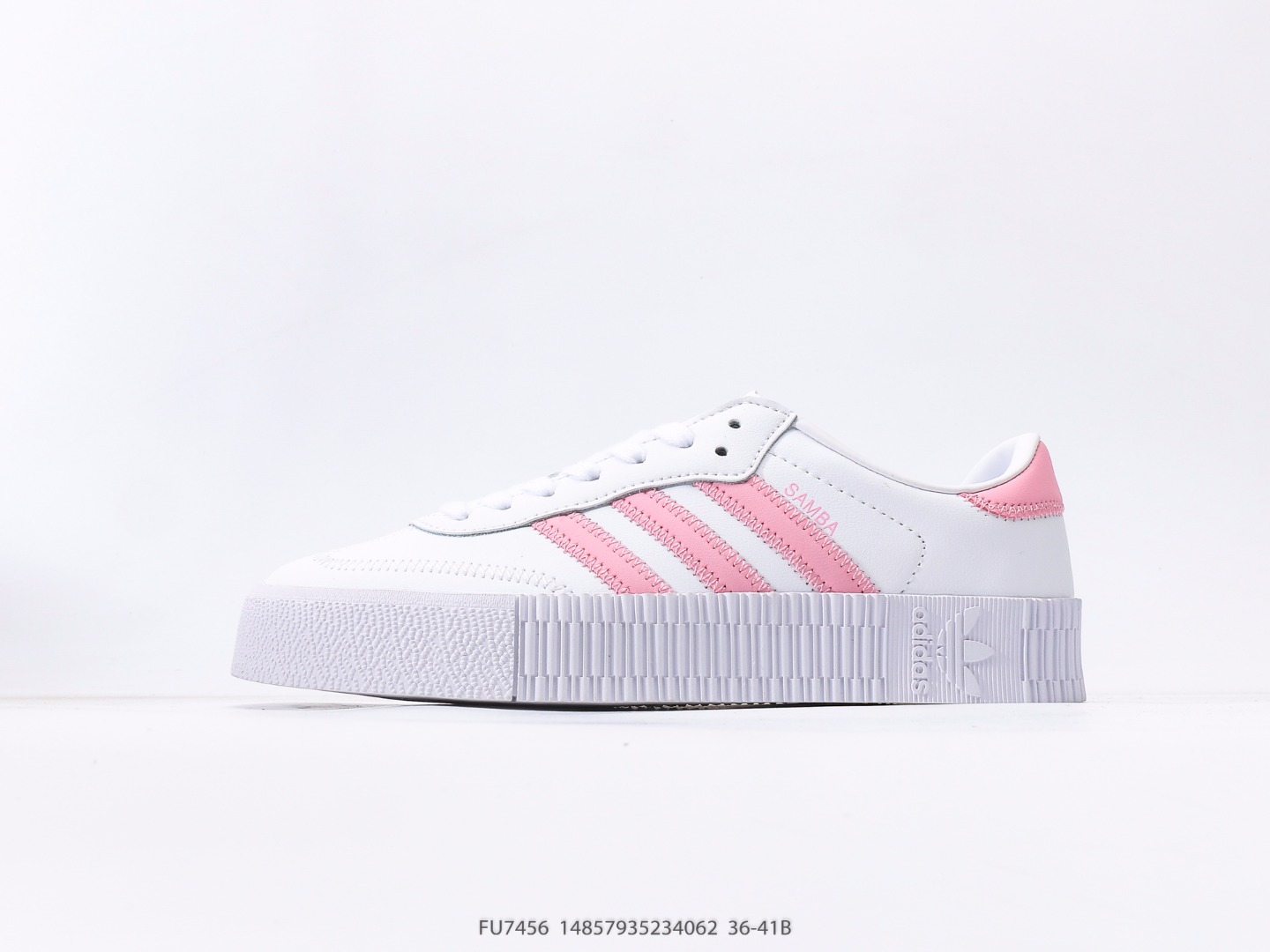 💰120 Adidas Adidas Clover Originals Samba Rose W Samba Serie versátil Zapato clásico Zapatos Yang Tongmi Low-Hog-Bottom Board Shoes Adidas Sambarose proviene del tamaño de la serie Samba: 36 36⅔ 37⅓ 38 38⅔ 39⅓ 40 41 Número de artículo: FU7456#14857935234062