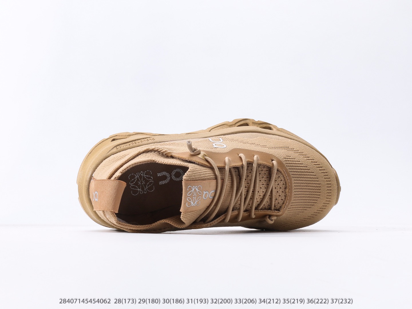 图片[3]-昂跑 Cloudvista 鞋款以网球为灵感的运动休闲鞋注意：图下方显示为实际脚长，单位毫米[手工测量，可能存在5毫米左右的误差] #28407145454062-选品中心