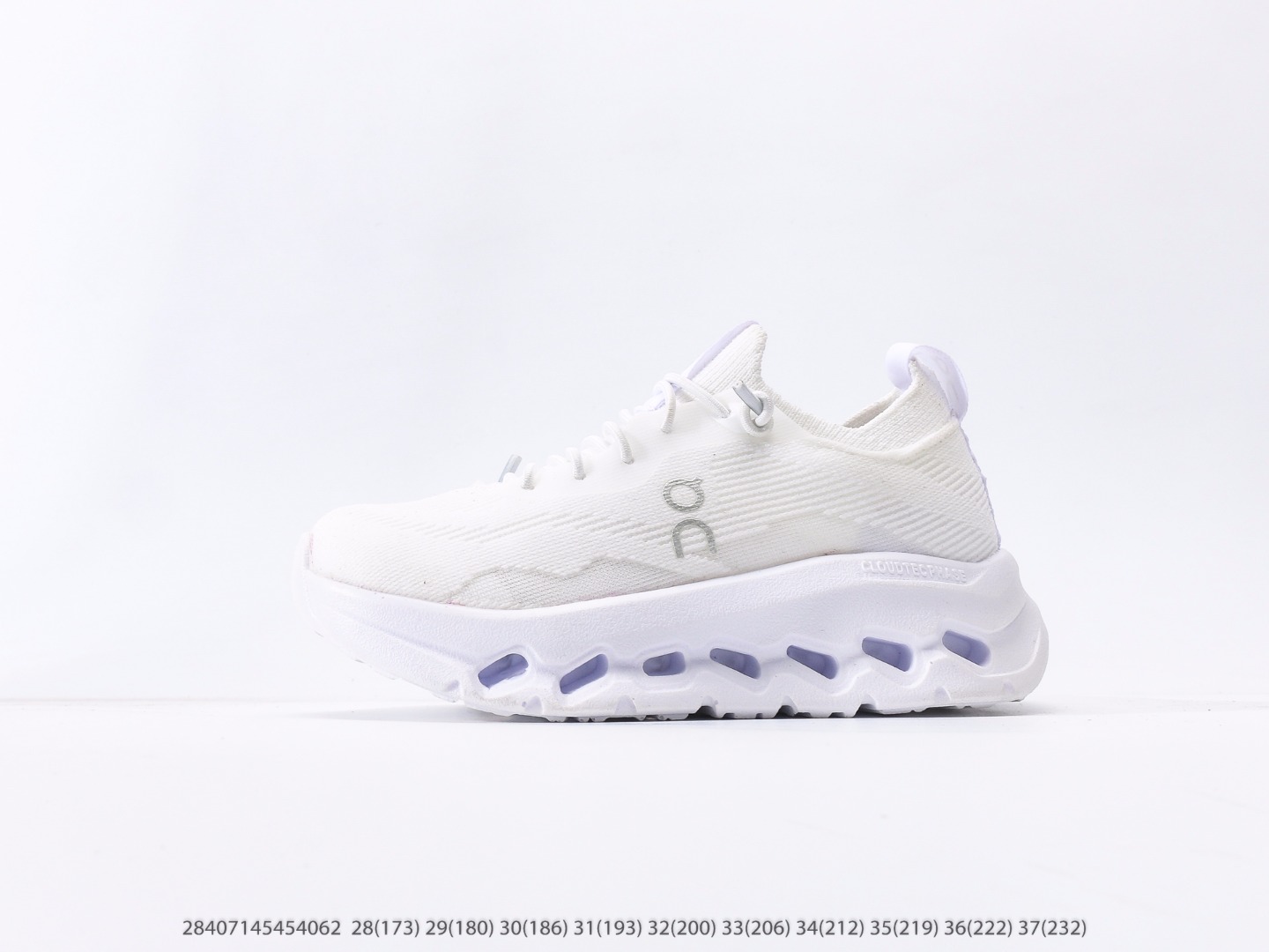 昂跑 Cloudvista 鞋款以网球为灵感的运动休闲鞋注意：图下方显示为实际脚长，单位毫米[手工测量，可能存在5毫米左右的误差] #28407145454062-选品中心