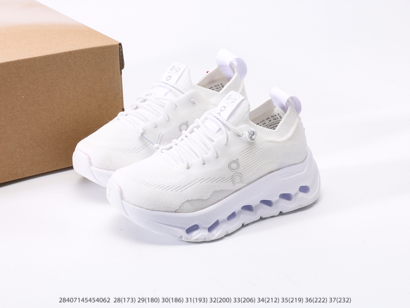 图片[9]-昂跑 Cloudvista 鞋款以网球为灵感的运动休闲鞋注意：图下方显示为实际脚长，单位毫米[手工测量，可能存在5毫米左右的误差] #28407145454062-选品中心