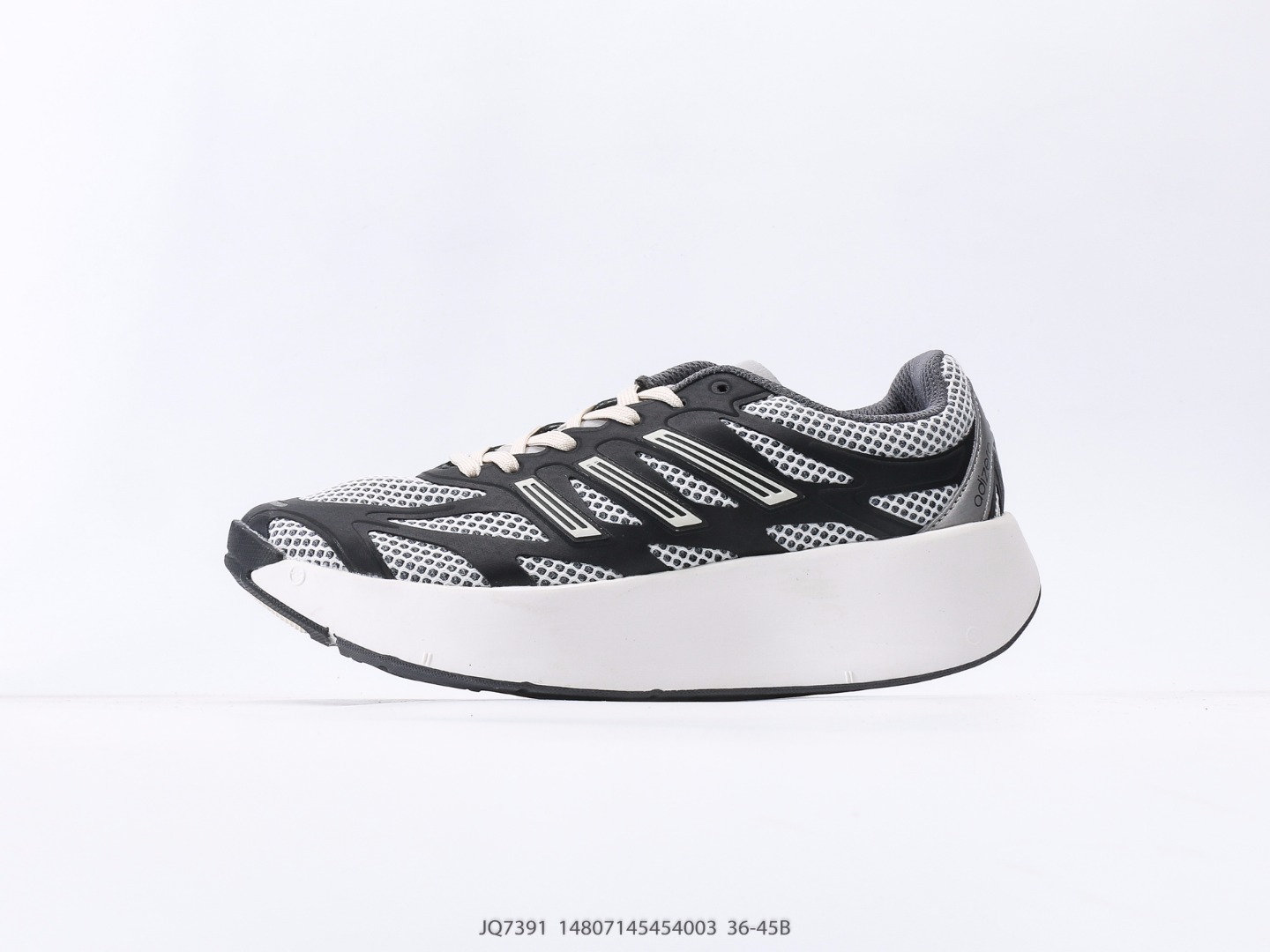 💰140 Adidas Men and Women Zapatos casuales Adizero Aruku Absorbente de choque, amortiguación resistente al desgaste y zapatos deportivos versátiles de rebote que mejoran los zapatos de papá que mejoran la altura. Se puede decir que el Adidas Adizero Aruku, que fue expuesto este año, es uno de los zapatos nuevos más populares. La aparición del zapato está inspirada en una máquina de movimiento perpetuo, y los detalles del apilamiento y la disposición traen capas visuales ricas. Una entresuela blanca de espesor limpia y plana es la característica más importante, que es muy adecuada para el tamaño moderno de los zapatos de suela gruesa: 36 36⅔ 37⅓ 38 38⅔ 39⅓ 40 40⅔ 41⅓ 42 42⅔ 43⅓ 44 45 Artículo no.: JQ7391#14807145454003