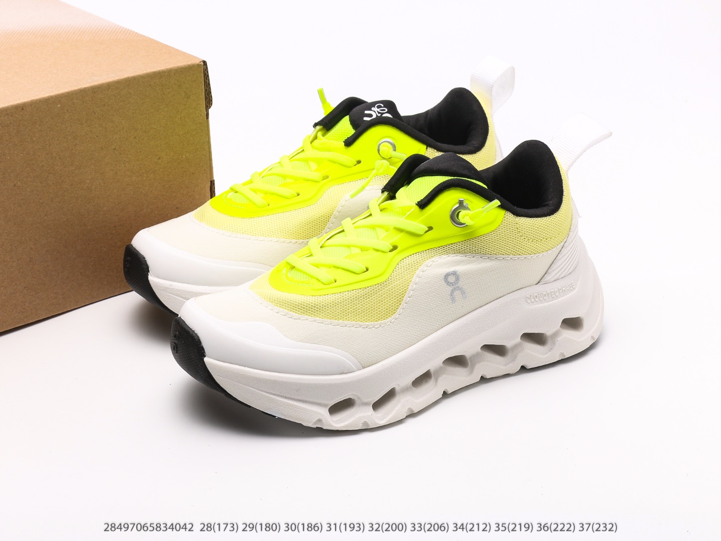 图片[9]-童鞋 昂跑 Cloudvista 鞋款以网球为灵感的运动休闲鞋注意：图下方显示为实际脚长，单位毫米[手工测量，可能存在5毫米左右的误差] #28467845454042-选品中心