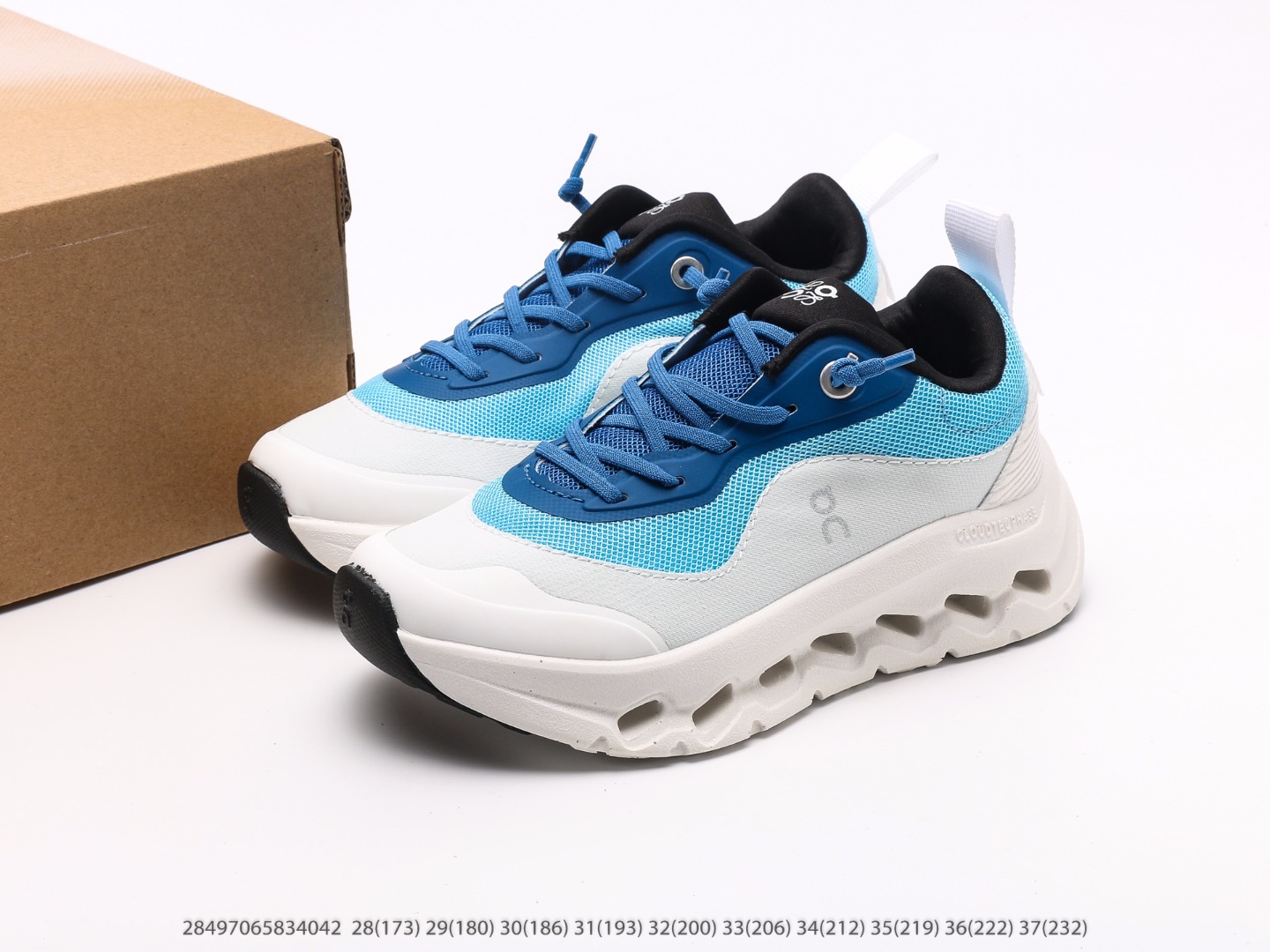 图片[9]-童鞋 昂跑 Cloudvista 鞋款以网球为灵感的运动休闲鞋注意：图下方显示为实际脚长，单位毫米[手工测量，可能存在5毫米左右的误差] #28467845454042-选品中心