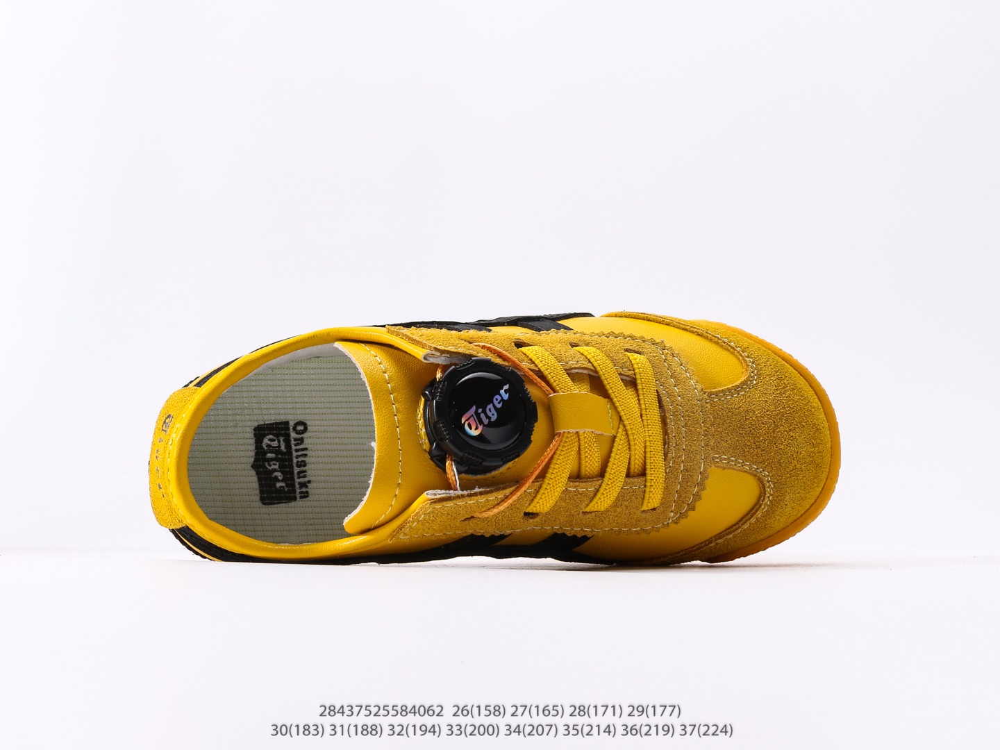图片[3]-童鞋 鬼冢虎Tiger MEXICO 66最火爆的网红款儿童休闲复古风休闲运动鞋注意：图下方显示为实际内长，单位厘米[手工测量，可能存在0.5厘米左右的误差]，建议净脚长加1厘米左右对应标注的鞋内长选购 #28437525584062-选品中心