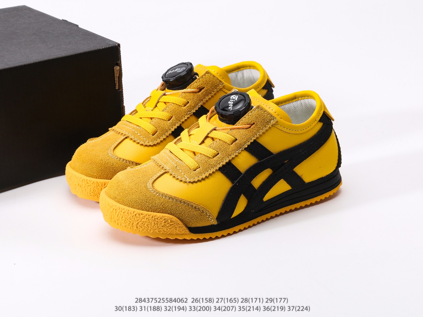 图片[9]-童鞋 鬼冢虎Tiger MEXICO 66最火爆的网红款儿童休闲复古风休闲运动鞋注意：图下方显示为实际内长，单位厘米[手工测量，可能存在0.5厘米左右的误差]，建议净脚长加1厘米左右对应标注的鞋内长选购 #28437525584062-选品中心