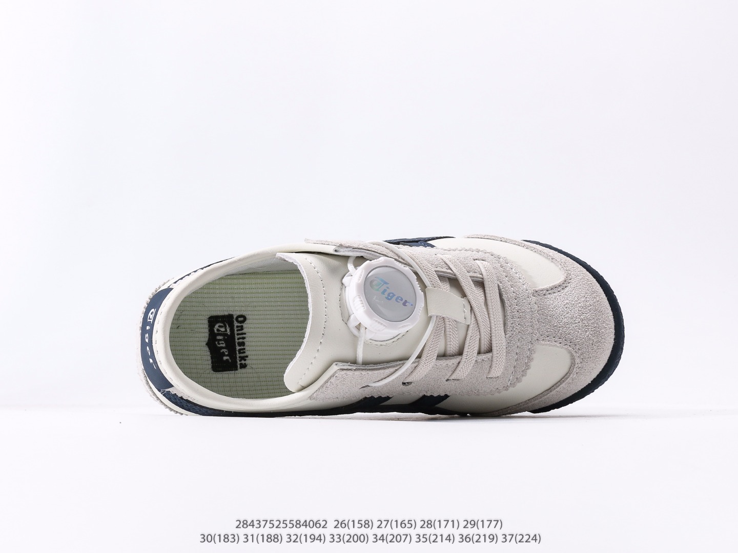 图片[3]-童鞋 鬼冢虎Tiger MEXICO 66最火爆的网红款儿童休闲复古风休闲运动鞋注意：图下方显示为实际内长，单位厘米[手工测量，可能存在0.5厘米左右的误差]，建议净脚长加1厘米左右对应标注的鞋内长选购 #28437525584062-选品中心