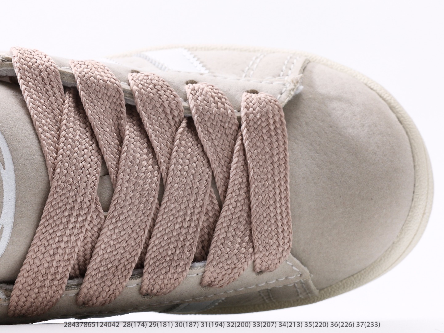 图片[8]-童鞋 阿迪达斯Adidas Originals Campus 00s 学院系列面包风经典复古低帮百搭休闲运动板鞋注意：图下方显示为实际脚长，单位毫米[手工测量，可能存在5毫米左右的误差] #28437865124042-选品中心